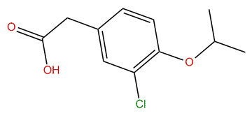 4-Isopropoxy-3-chlorophenylacetic acid